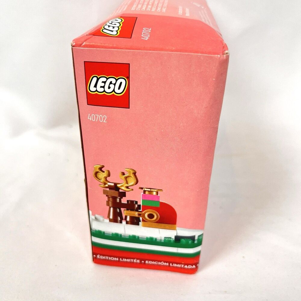 LEGO 40702 Christmas Picture Frame 209pcs Set Limited Edition New Box Wear - Picture 3 of 10
